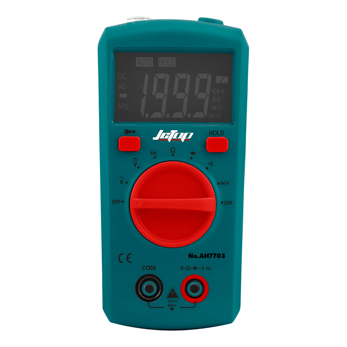 Digital Multimeter 2000 Counts with NCV & LED