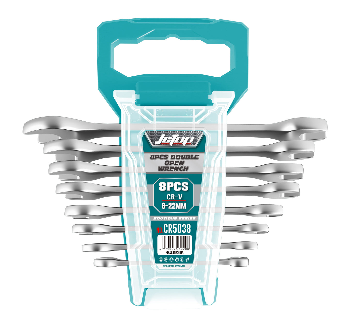 8pcs DOUBLE OPEN WRENCH