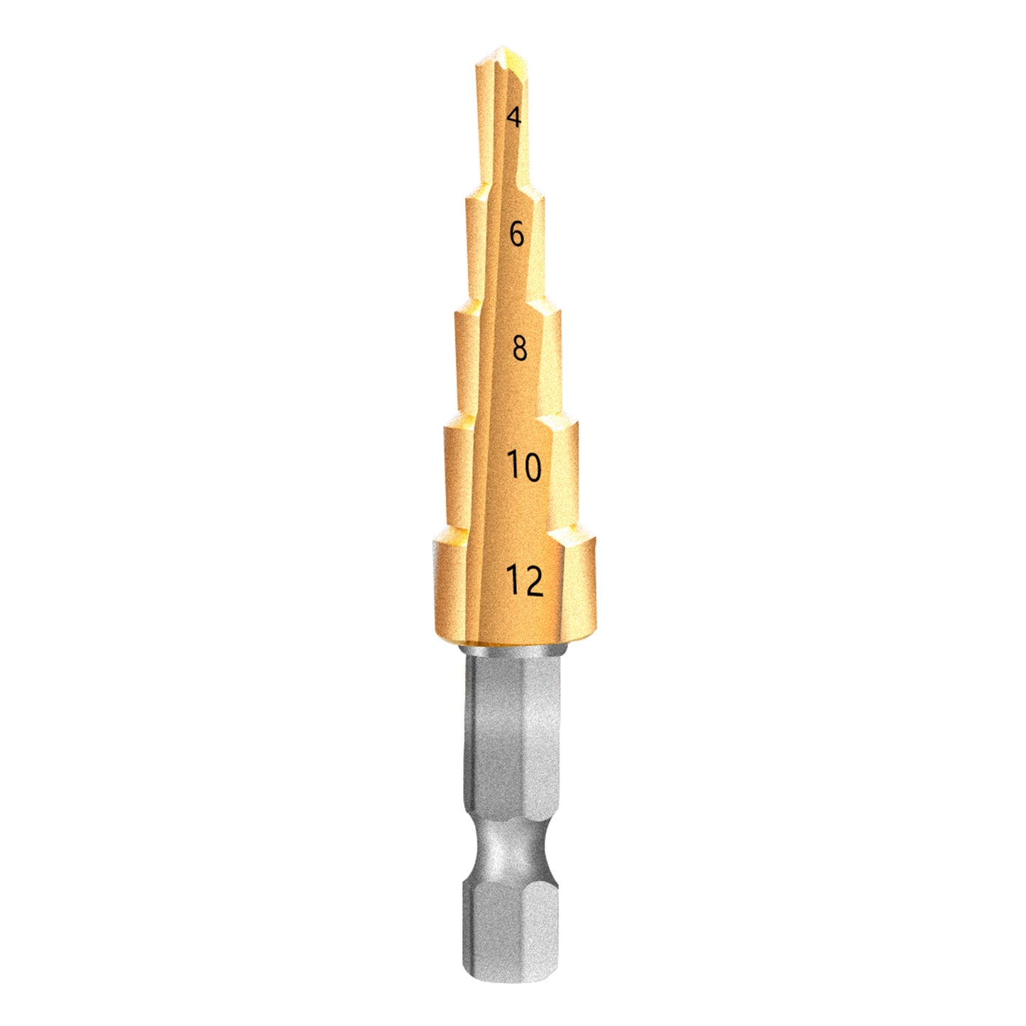 HSS Step Drill Bit 4-12mm