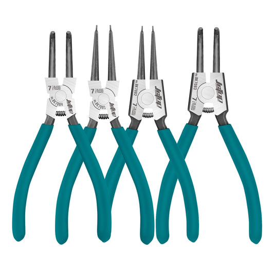 4PCS SNAP RING PLIERS SET 7"175MM