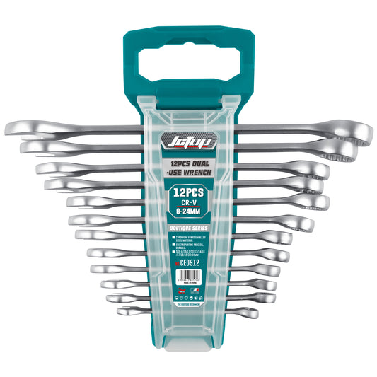 12PCS Combination Wrench Set (8-24mm)