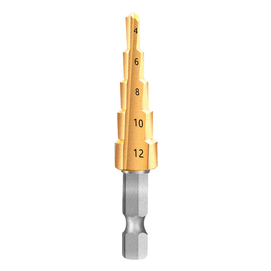 HSS Step Drill Bit 4-12mm