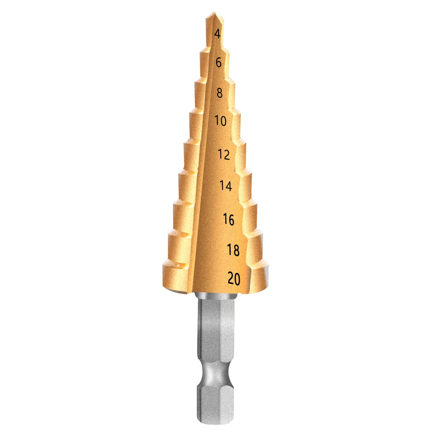 HSS Step Drill Bit 4-20mm