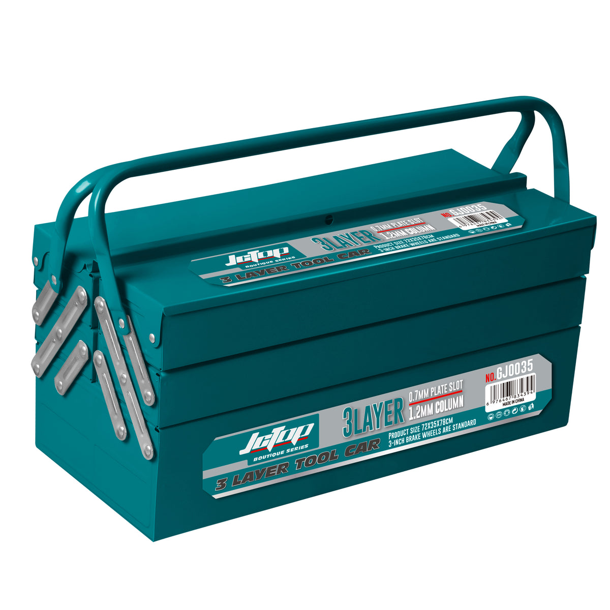 3-Layers Tool Box 0.4mm 3.4KG
