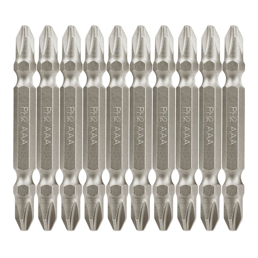 10pcs Screwdriver Bits 65mm PH2