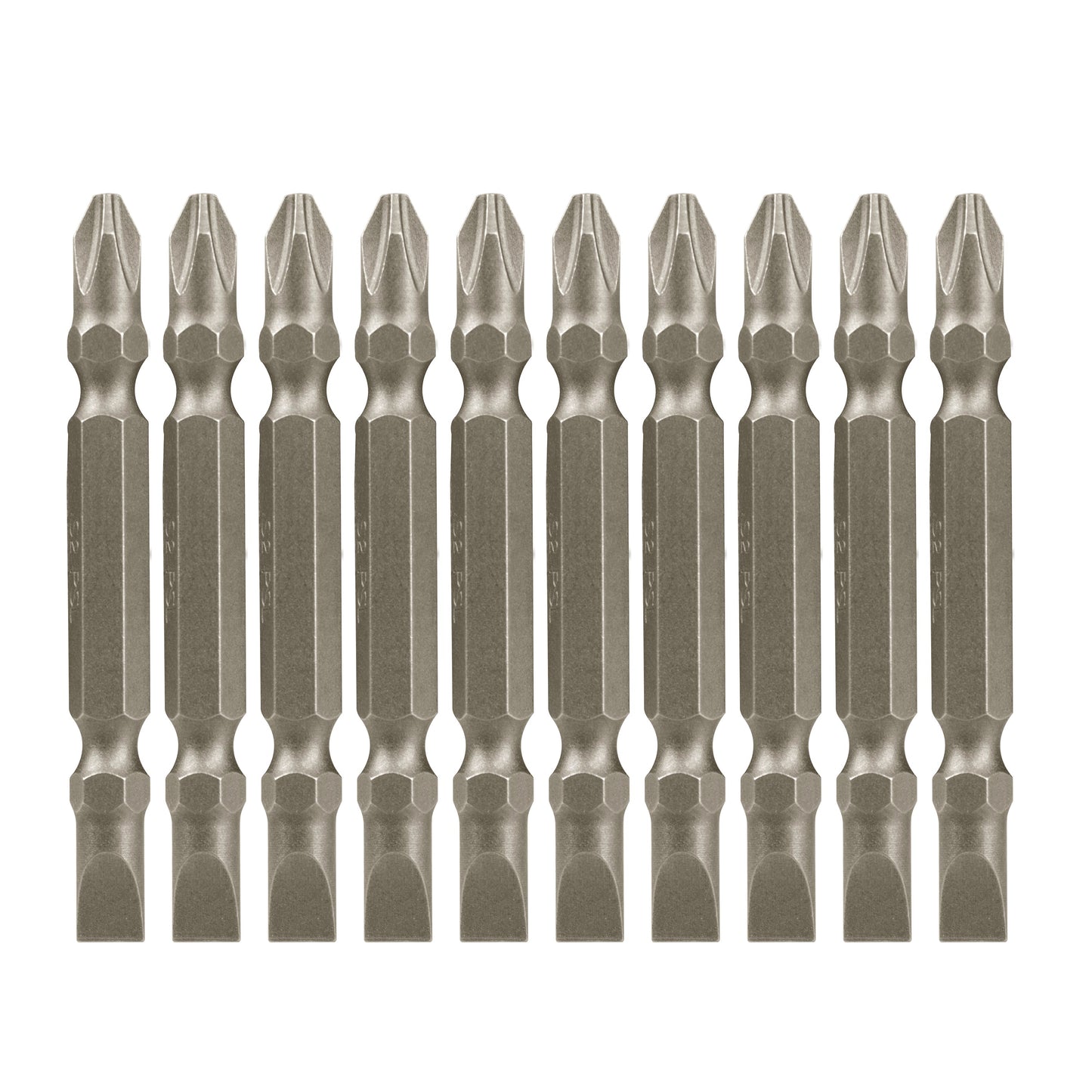 10pcs Screwdriver Bits 65mm PH2 H2