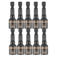 10pcs Magnetic Socket Set 8mm x 45mm